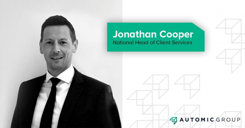 Jonathan Cooper National Head of Client Services Automic Group