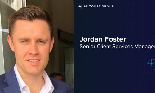 Jordan Foster senior client services manager at Automic Group