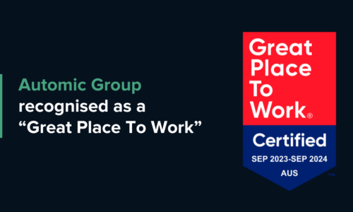 Automic Group has been officially recognised as a Great Place To Work